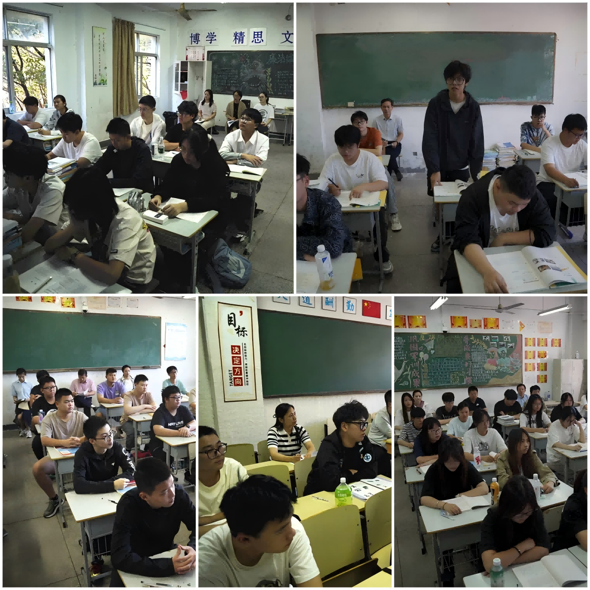 聚焦课堂 深入一线 |校领导集体走进课堂，走近师生