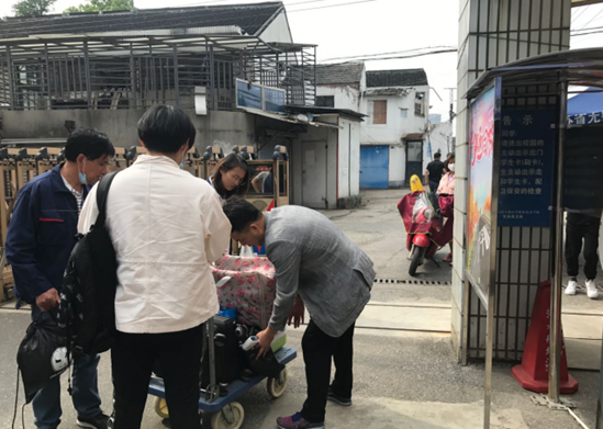 机械工程学院18级学生顺利返校