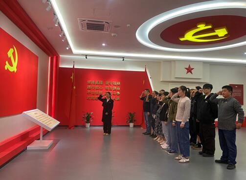 机械工程学院党总支参观延安精神无锡学习天地