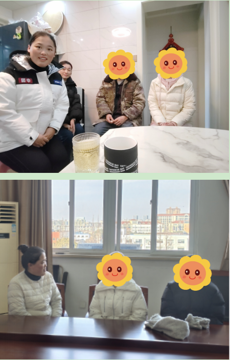 寒冬家访暖人心 家校携手护成长——物流管理学院走访慰问家庭经济困难学生