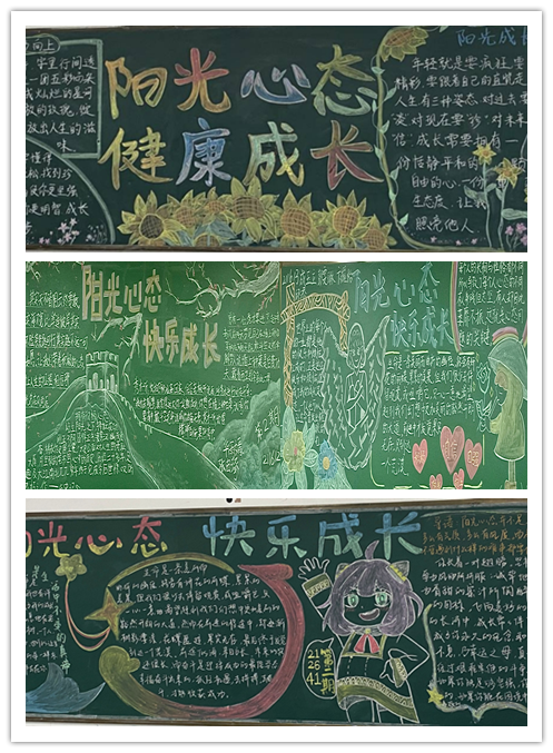 信息管理学院“阳光心态，快乐成长”黑板报评比圆满结束